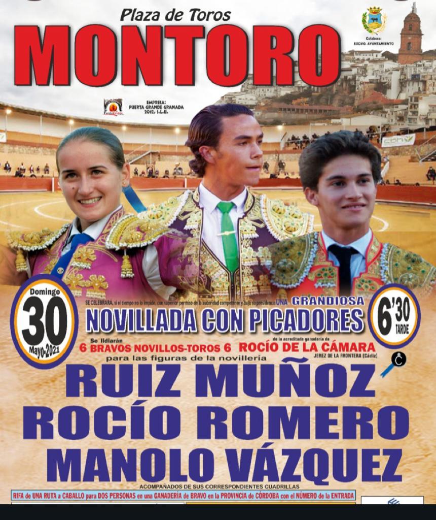 Rocío Romero, en capilla para la novillada de Montoro Rocío Romero, en capilla para la novillada de Montoro