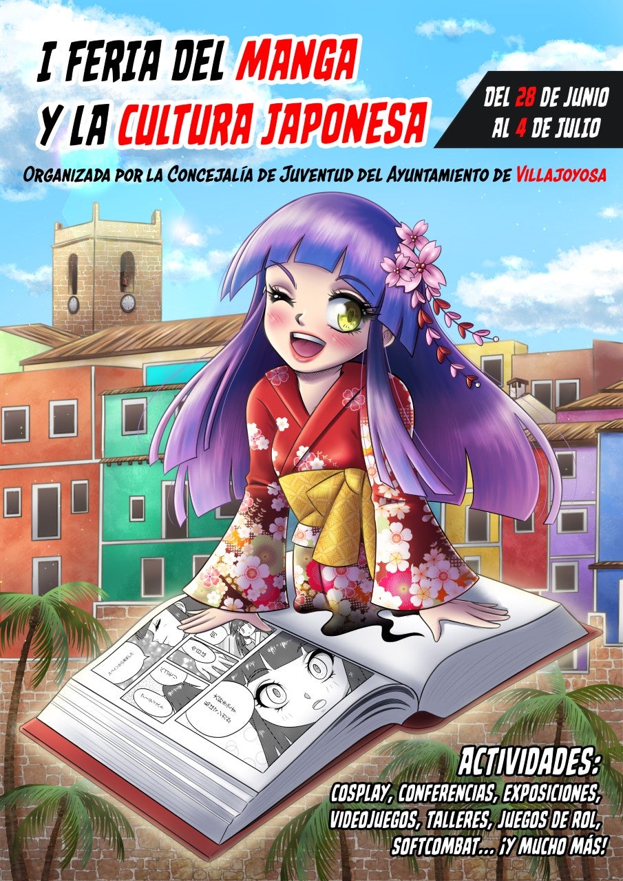 Juventud presenta el cartel de la I Feria del Manga y Cultura japonesa de La Vila Juventud presenta el cartel de la I Feria del Manga y Cultura japonesa de La Vila