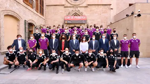 El Govern Balear recibe al Mallorca Fútbol