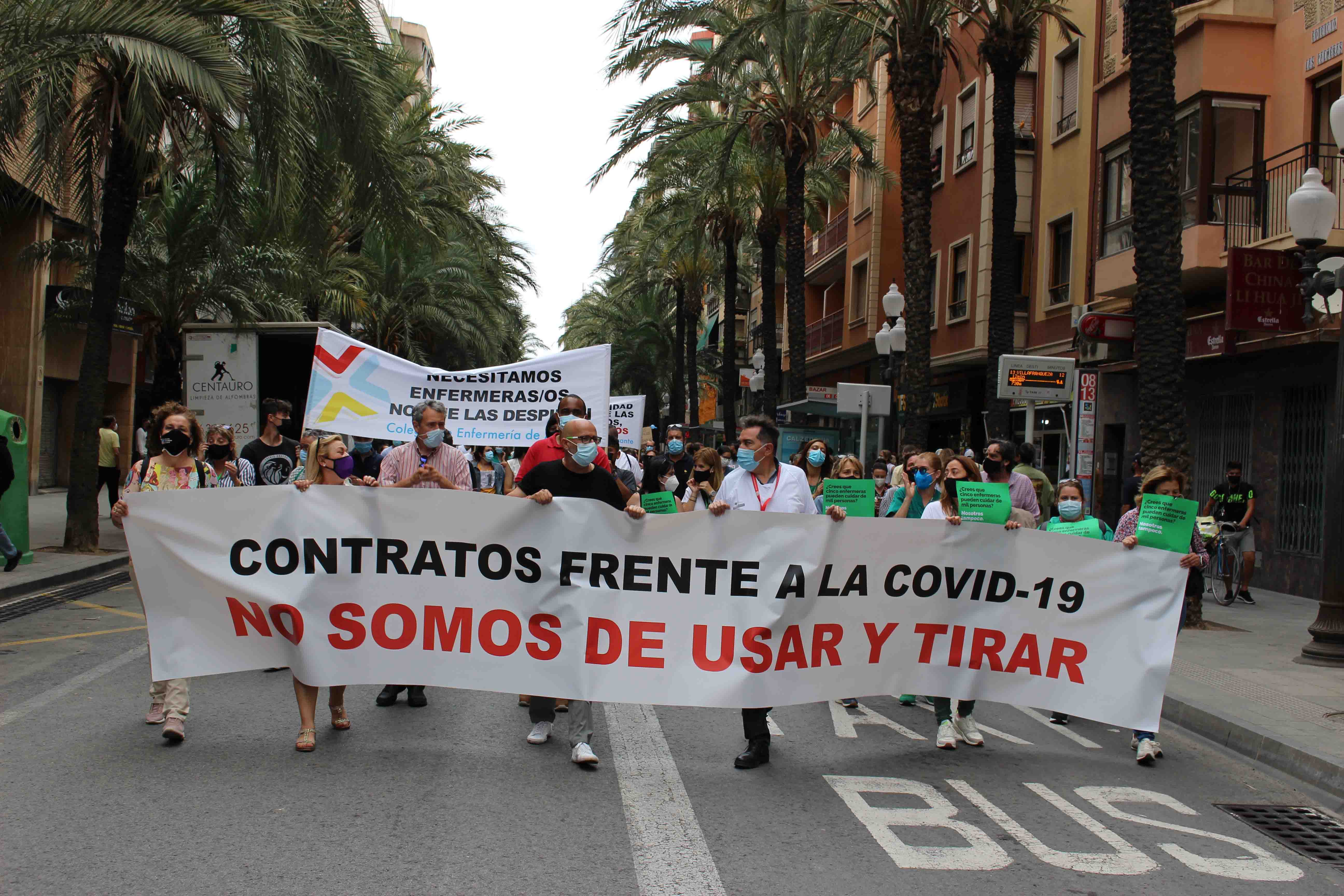 El Colegio de Enfermería apoya a los sanitarios que no serán renovados el uno de junio El Colegio de Enfermería apoya a los sanitarios que no serán renovados el uno de junio