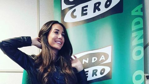 Tania Ayuso en los estudios de Onda Cero.