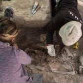 Trabajos exhumación fosas represaliados Manzanares