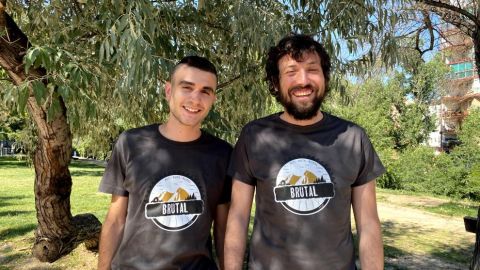 Marcos Rupérez y Pedro García, de B-Rutal. Marcos Rupérez y Pedro García, de B-Rutal.