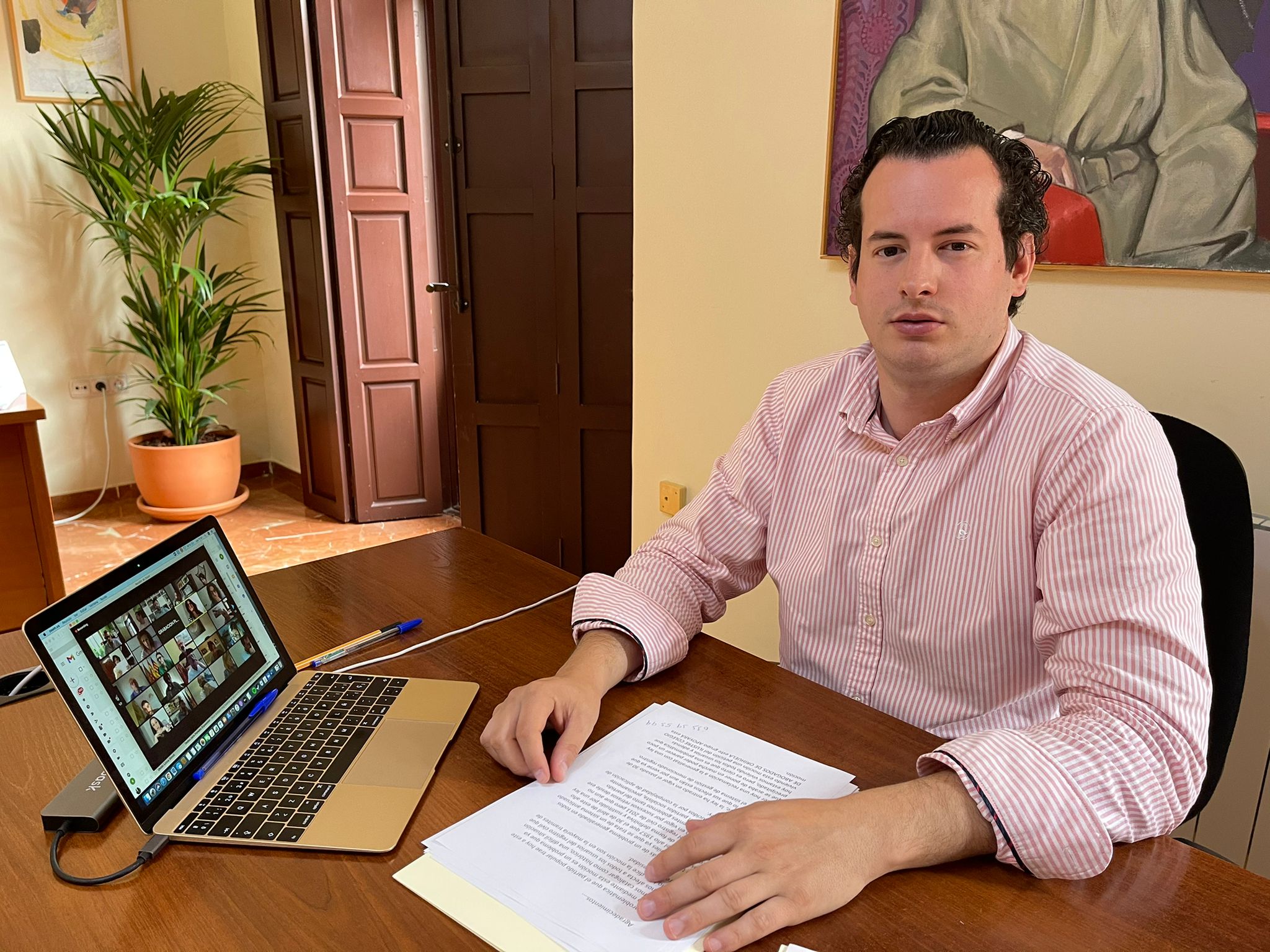 Antonio Sánchez ha sido coordinador de Cultura y Juventud desde el año 2017 y a partir de ahora formará parte, como concejal, del grupo municipal Ciudadanos Antonio Sánchez ha sido coordinador de Cultura y Juventud desde el año 2017 y a partir de ahora formará parte, como concejal, del grupo municipal Ciudadanos