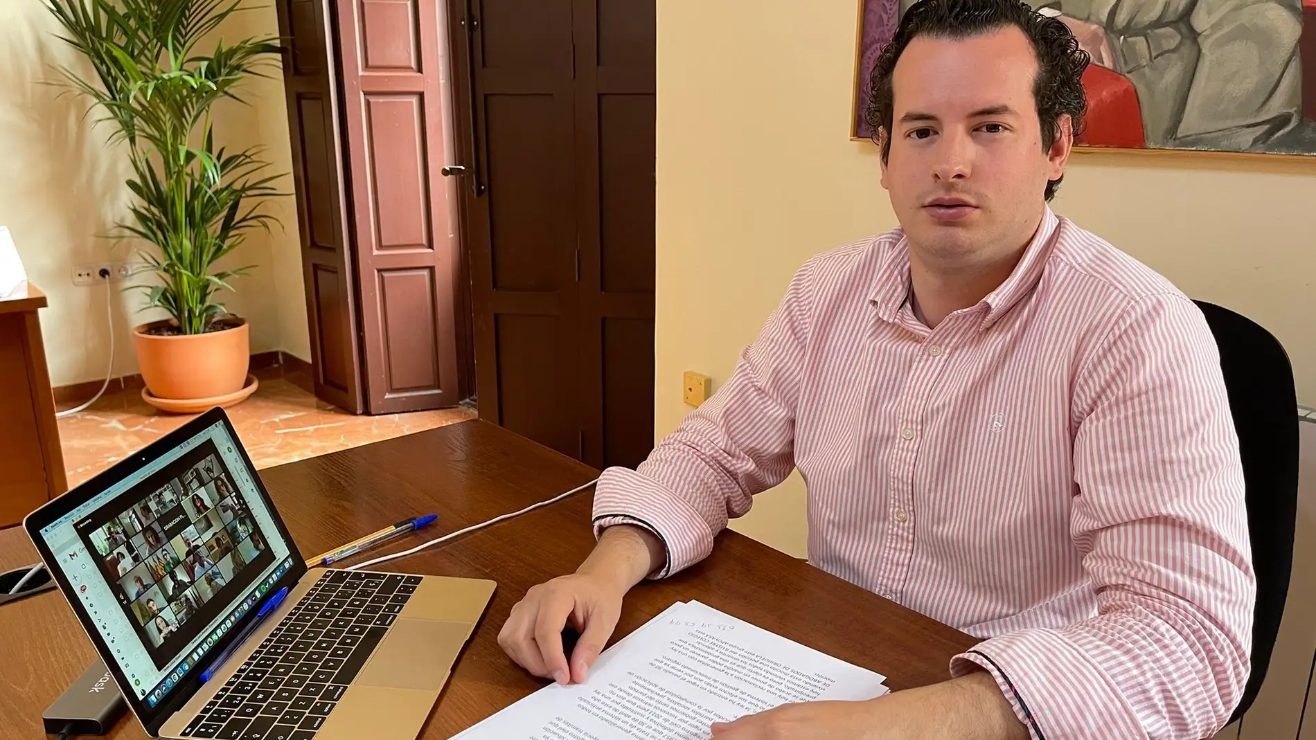 Antonio Sánchez ha sido coordinador de Cultura y Juventud desde el año 2017 y a partir de ahora formará parte, como concejal, del grupo municipal Ciudadanos Antonio Sánchez ha sido coordinador de Cultura y Juventud desde el año 2017 y a partir de ahora formará parte, como concejal, del grupo municipal Ciudadanos
