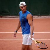 Rafa Nadal entrena para Roland Garros Rafa Nadal entrena para Roland Garros