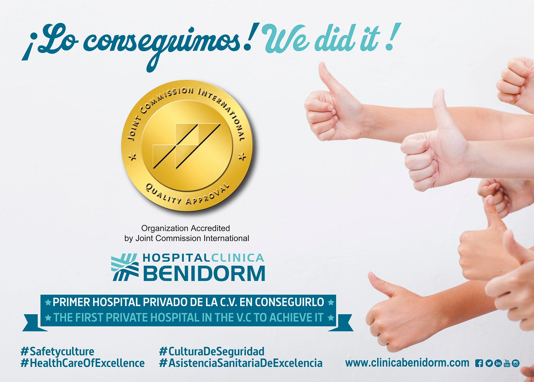 HCB consigue la Joint Commission International por su calidad asistencial HCB consigue la Joint Commission International por su calidad asistencial