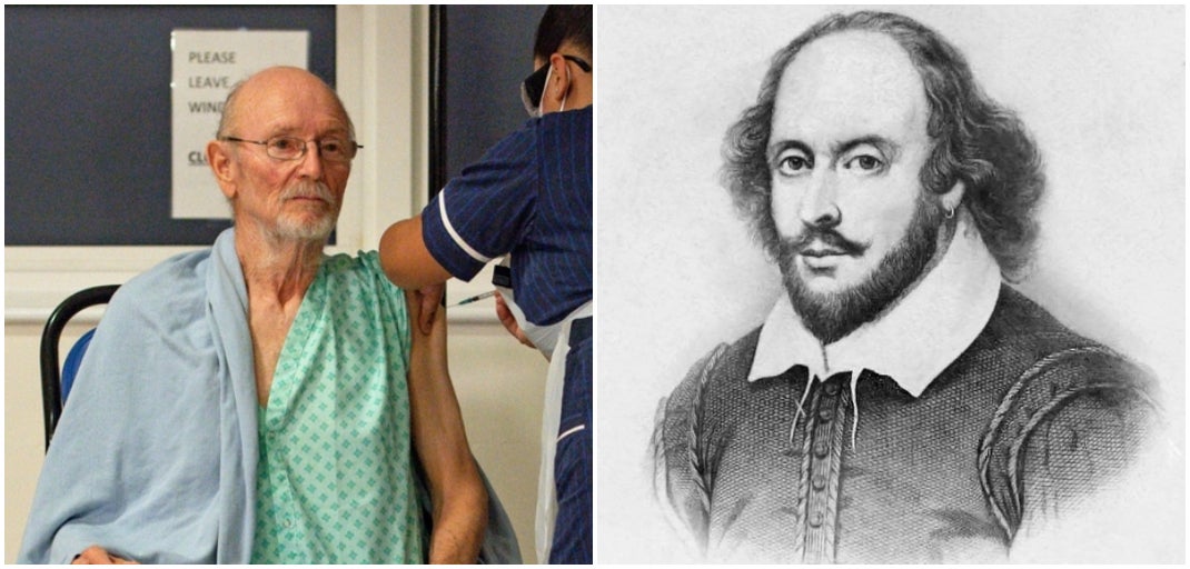 Muere William Shakespeare: Una presentadora argentina confunde la muerte del dramaturgo con la del primer vacunado de COVID-19 Muere William Shakespeare: Una presentadora argentina confunde la muerte del dramaturgo con la del primer vacunado de COVID-19