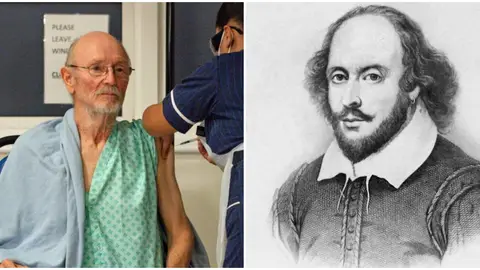 Una presentadora de la televisión argentina confunde la muerte del segundo vacunado de COVID con la del dramaturgo William Shakespeare Una presentadora de la televisión argentina confunde la muerte del segundo vacunado de COVID con la del dramaturgo William Shakespeare