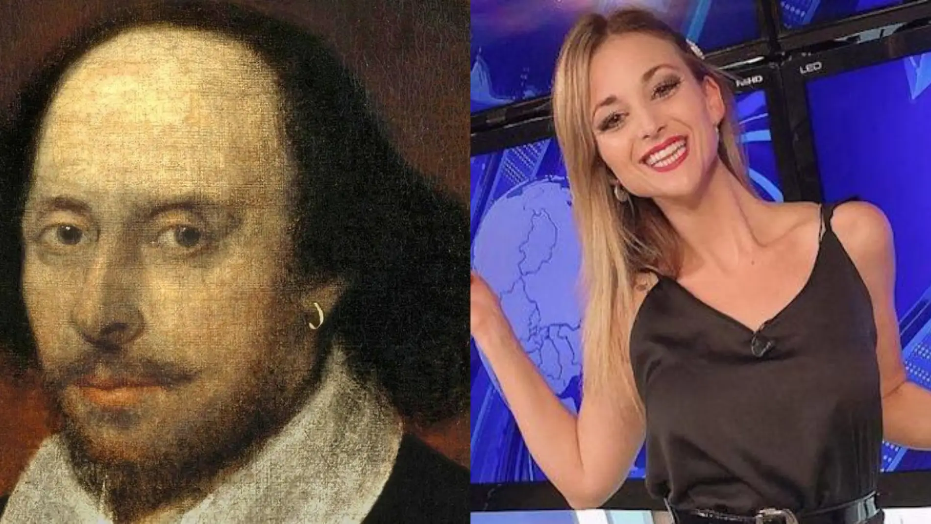 La presentadora que confundió a William Shakespeare con el primer vacunado se justifica: "Me faltó una coma"