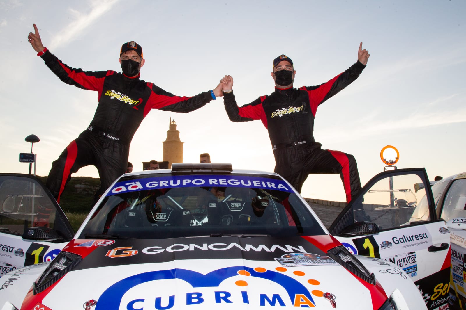 Víctor Senra, ganador del XXV Rally de A Coruña Víctor Senra, ganador del XXV Rally de A Coruña