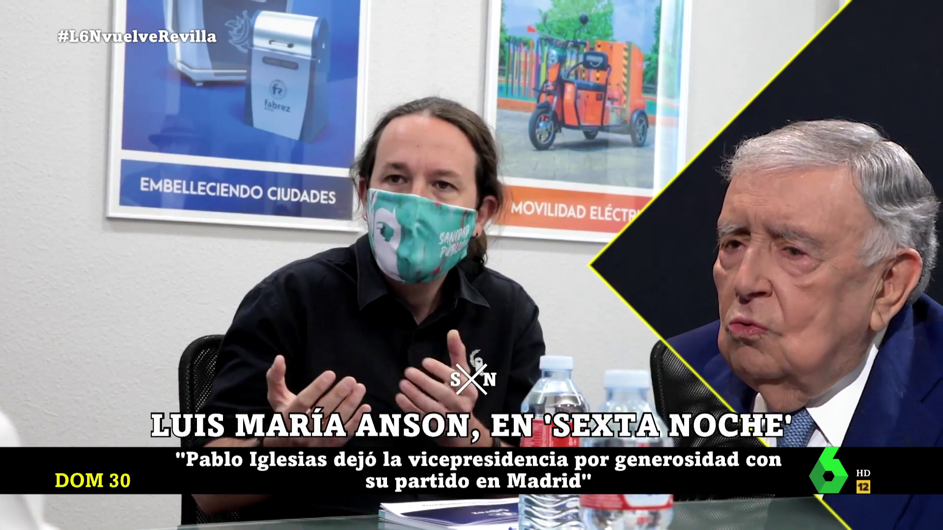 Luis María Anson elogia a Pablo Iglesias: "Es muy inteligente y un político muy capaz" Luis María Anson elogia a Pablo Iglesias: "Es muy inteligente y un político muy capaz"