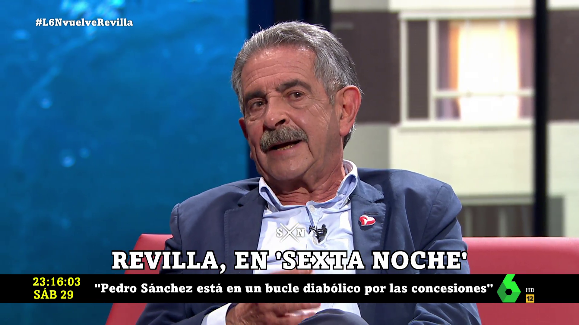 Revilla: "Si Pedro Sánchez convocase elecciones ahora, las perdería" Revilla: "Si Pedro Sánchez convocase elecciones ahora, las perdería"