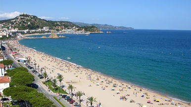 Playa S'Abanell (Blanes, Girona)