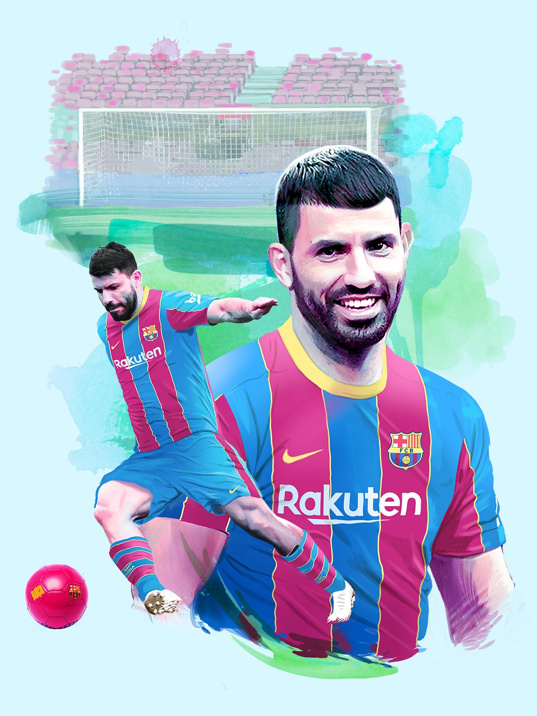 Kun Agüero, nuevo jugador del Barcelona Kun Agüero, nuevo jugador del Barcelona