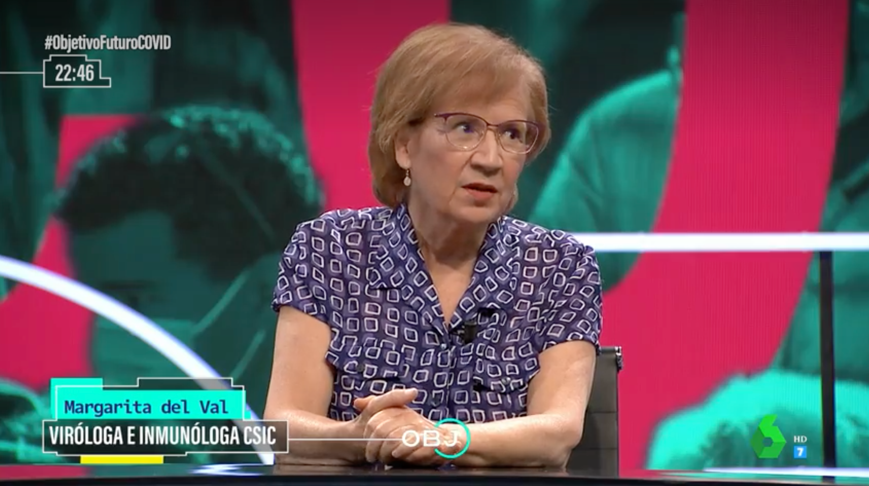 Margarita del Val alerta sobre la retirada de la obligatoriedad de las mascarillas: "Es demasiado pronto" Margarita del Val alerta sobre la retirada de la obligatoriedad de las mascarillas: "Es demasiado pronto"