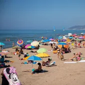 Playa de Castelldefels (Castelldefels, Barcelona) Playa de Castelldefels (Castelldefels, Barcelona)