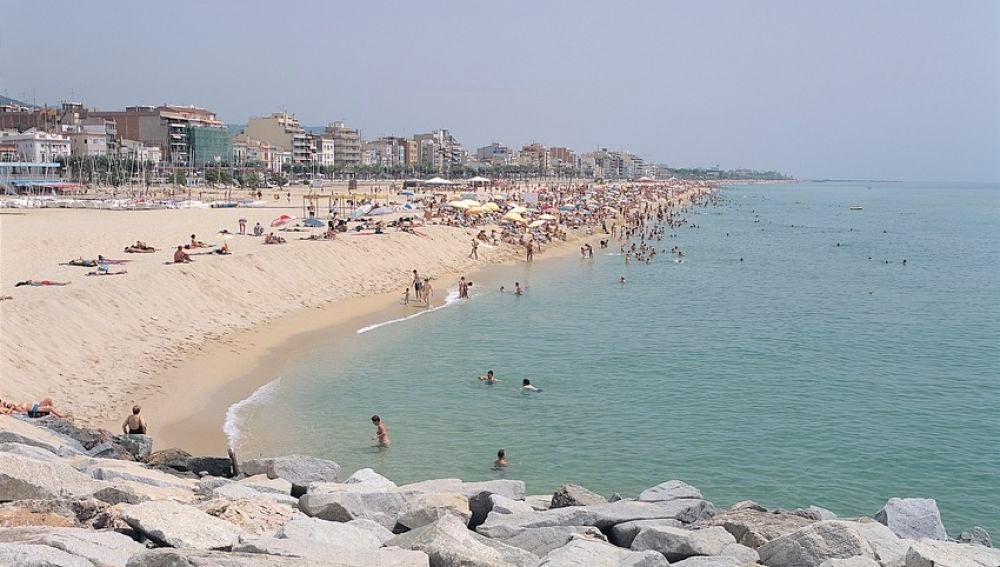 Playa de Ocata (El Masnou, Barcelona)