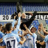 El Málaga y Pellicer se despiden de la temporada