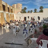 Una de las actividades en el Espacio Quiñones, en Cádiz Una de las actividades en el Espacio Quiñones, en Cádiz
