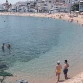 Playa de Morer (Sant Pol de Mar, Barcelona)