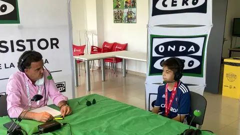 Bryan Bugarín junto a José Ramón de la Morena Bryan Bugarín junto a José Ramón de la Morena