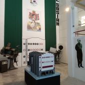 La exposición en el Centro Cultural del muelle