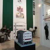 La exposición en el Centro Cultural del muelle La exposición en el Centro Cultural del muelle