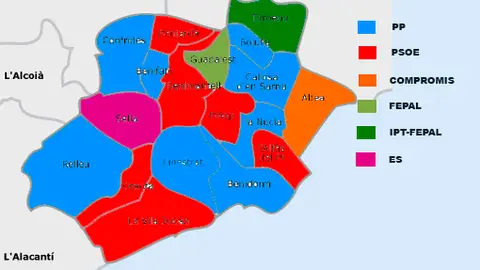 Elecciones 2019 Mapa Elecciones