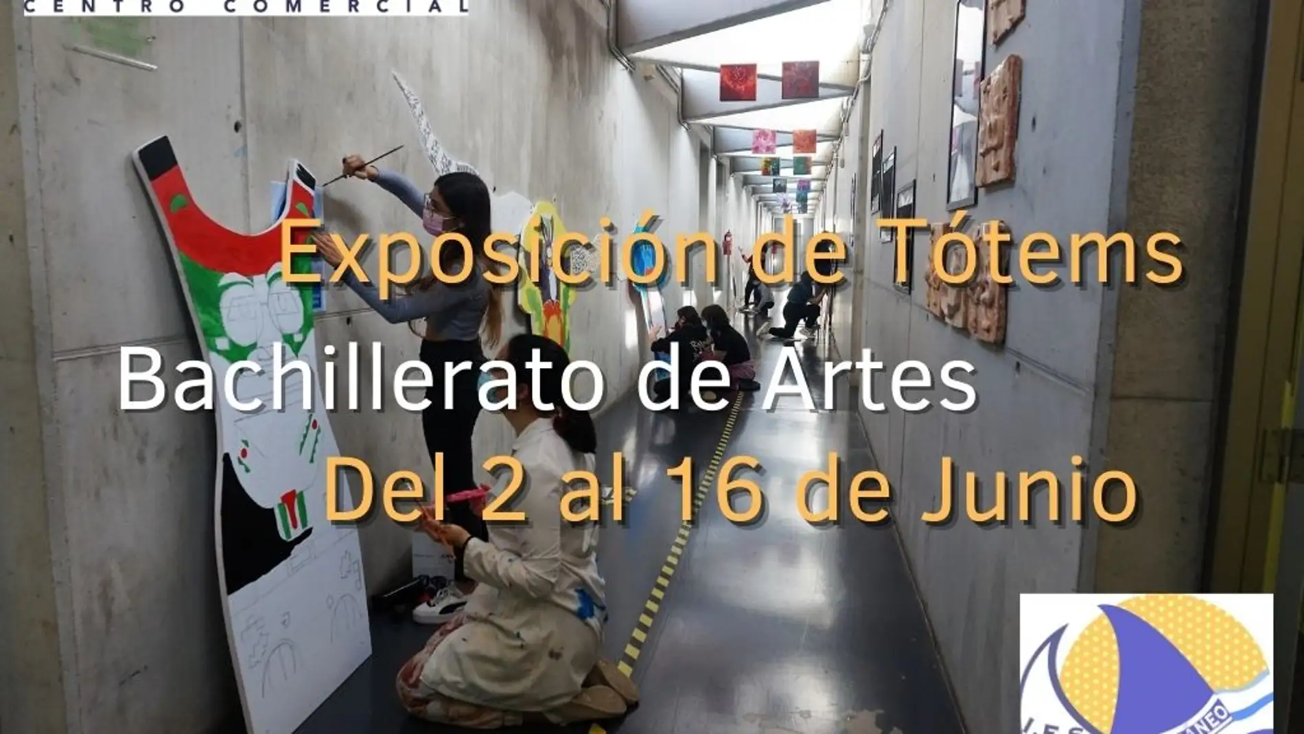 Del 2 al 16 de junio de 2021 tendrá lugar en las instalaciones del Centro Comercial Habaneras una exposición del alumnado del Bachillerato de Artes del IES Mediterráneo de Torrevieja 