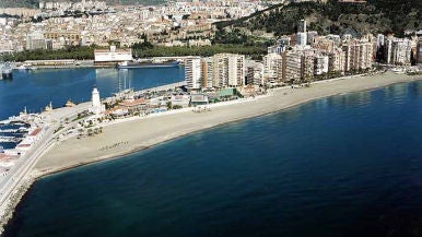 Playa La Malagueta, Málaga