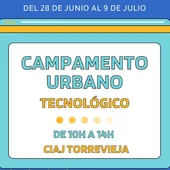 Se desarrollará del 28 de junio al 8 de julio en el CIAJ y va dirigido a adolescentes de 12 a 17 años de Torrevieja Se desarrollará del 28 de junio al 8 de julio en el CIAJ y va dirigido a adolescentes de 12 a 17 años de Torrevieja