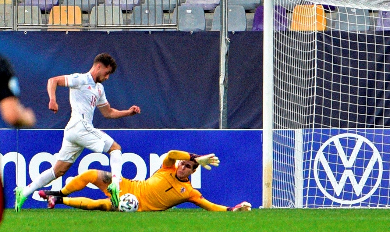 Javi Puado: "Si llego a fallar el segundo me matan" Javi Puado: "Si llego a fallar el segundo me matan"