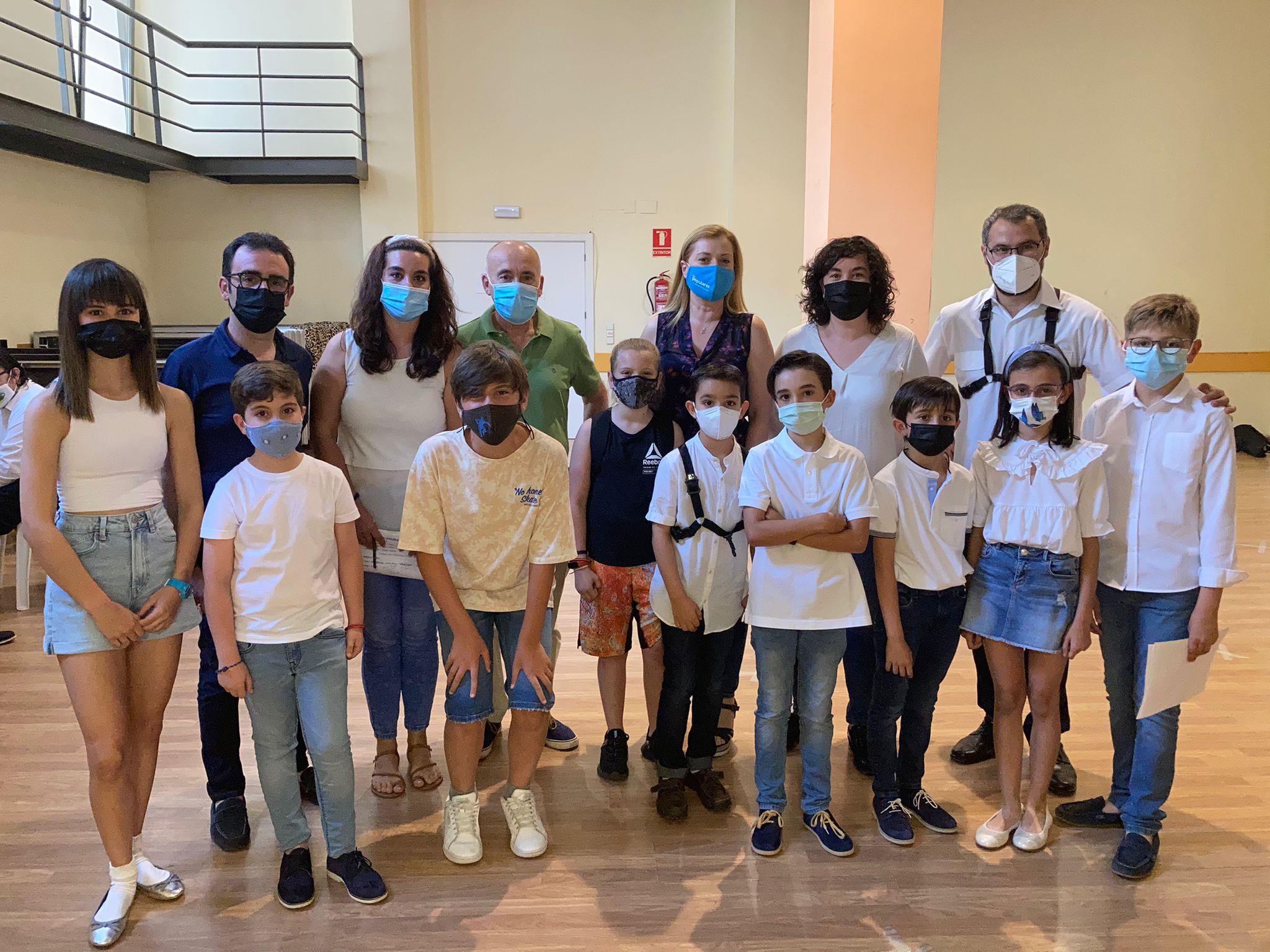 Los concejales del PP asisten al festival fin de curso de Musicalcazar Los concejales del PP asisten al festival fin de curso de Musicalcazar