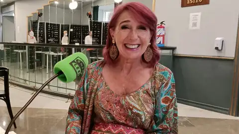 La actriz Gracia Olayo, durante su entrevista con Kinótico en el Festival de Málaga La actriz Gracia Olayo, durante su entrevista con Kinótico en el Festival de Málaga