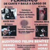 Cartel del evento en Rota