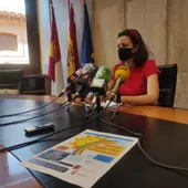 María del Mar Marqués, concejala de Servicios Sociales, presenta la Mini-ludoteca de Verano María del Mar Marqués, concejala de Servicios Sociales, presenta la Mini-ludoteca de Verano