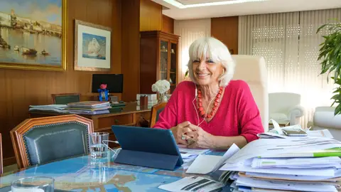 Teófila Martínez, presidenta de la Autoridad Portuaria de la Bahía de Cádiz Teófila Martínez, presidenta de la Autoridad Portuaria de la Bahía de Cádiz