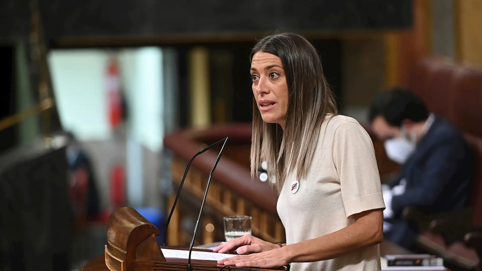 Miriam Nogueras, portavoz de Junts per Cataluña en el Congreso