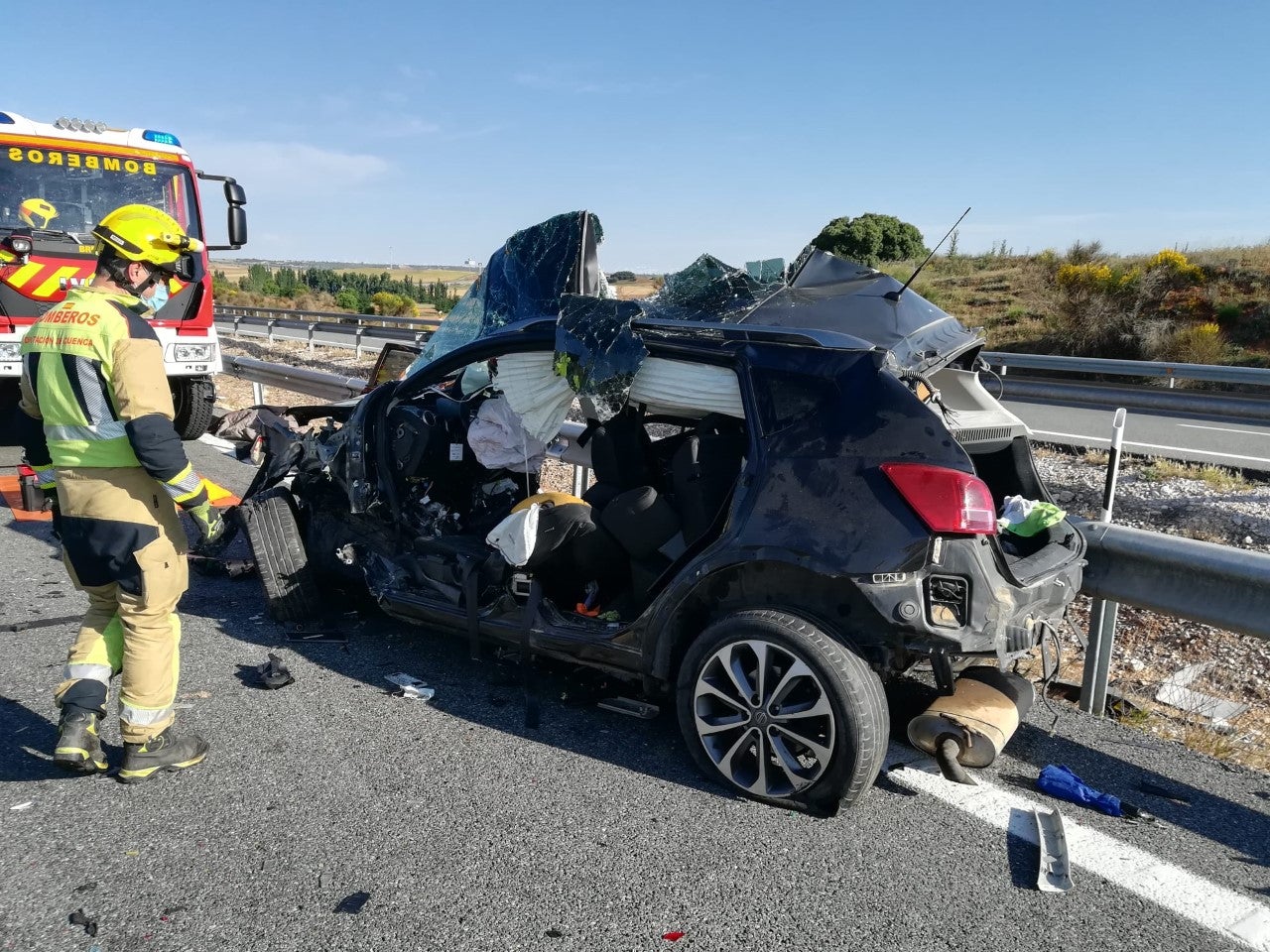 Cinco fallecidos en las carreteras de Cuenca tras el fin del estado de alarma Cinco fallecidos en las carreteras de Cuenca tras el fin del estado de alarma