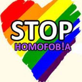 Símbolo contra la homofobia