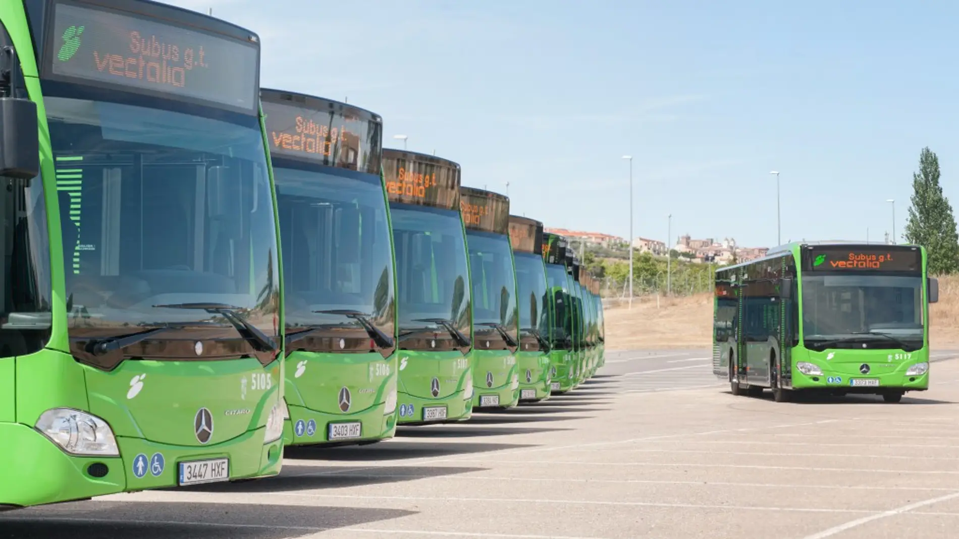 Cáceres recibirá más de 1,3 millones de euros de subvención al servicio de autobús urbano