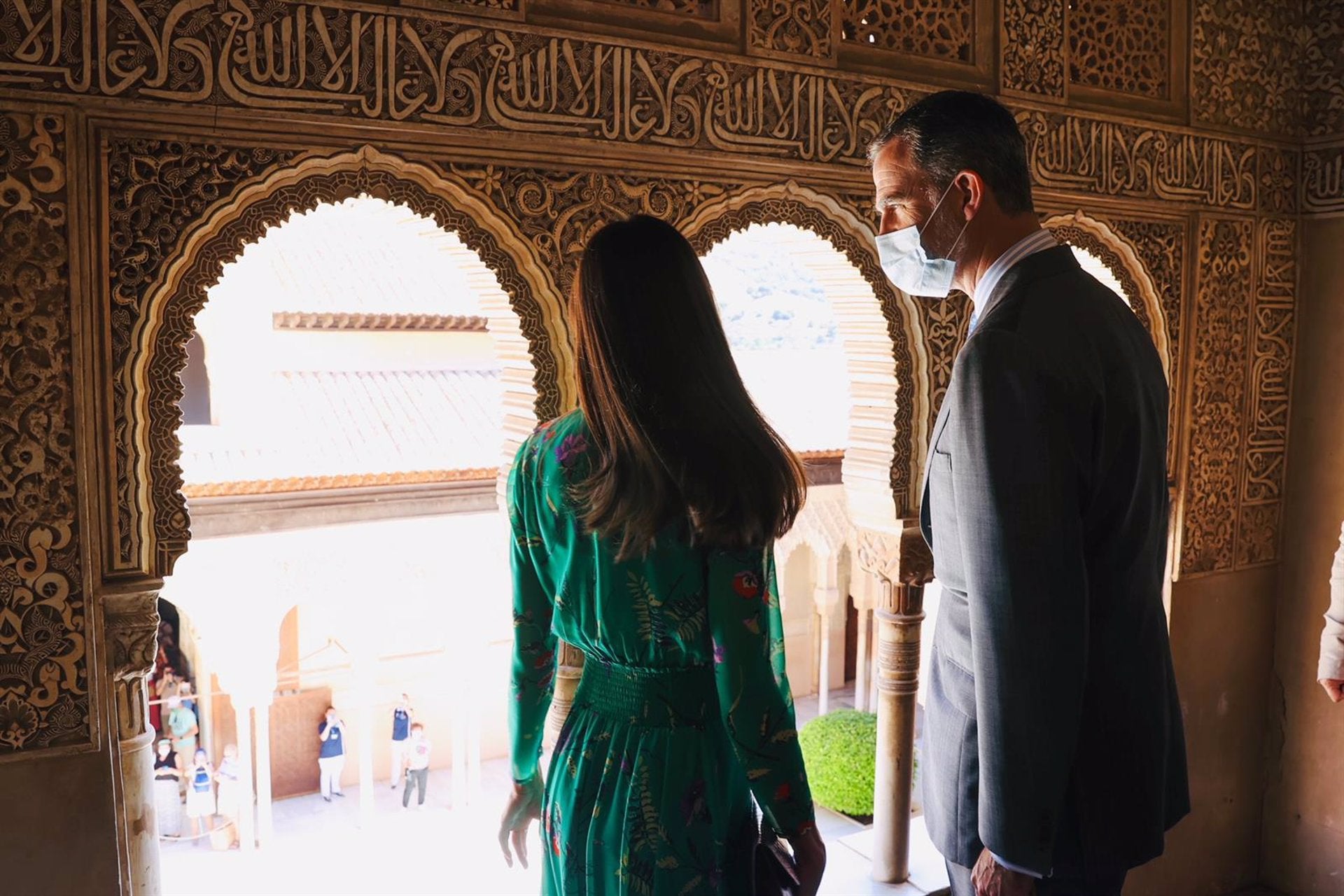 Los Reyes visitan la Alhambra con motivo de su nueva exposición 'Odaliscas. De Ingres a Picasso' Los Reyes visitan la Alhambra con motivo de su nueva exposición 'Odaliscas. De Ingres a Picasso'