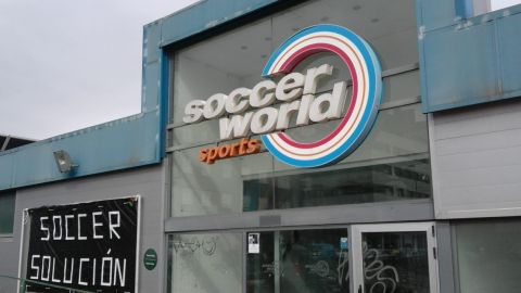 Instalaciones abandonas del Soccer World