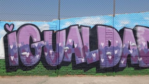 Mural por la igualdad de Carrizosa