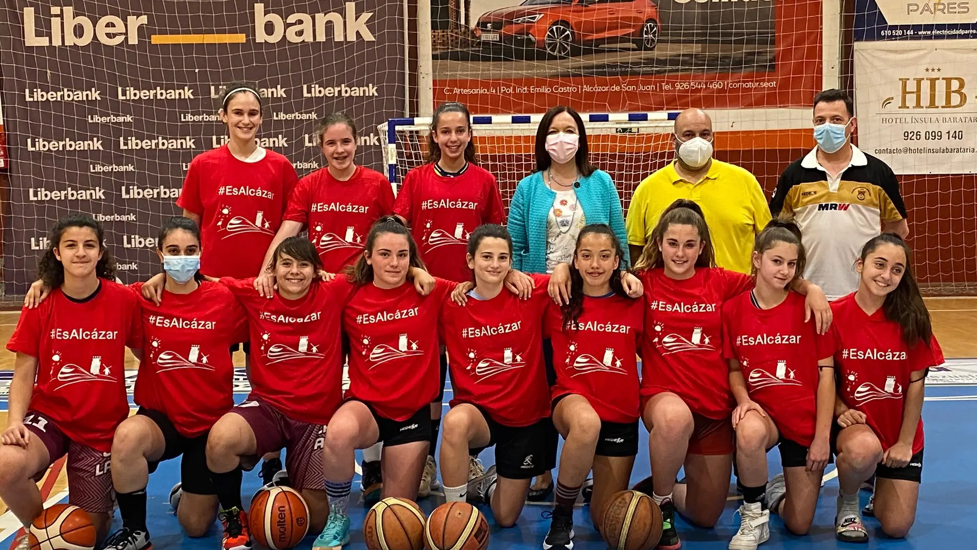 El equipo infantil femenino de baloncesto Grupo 76- Alkasar jugará el Campeonato de España