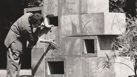 T&aacute;pies en Chillida Leku 