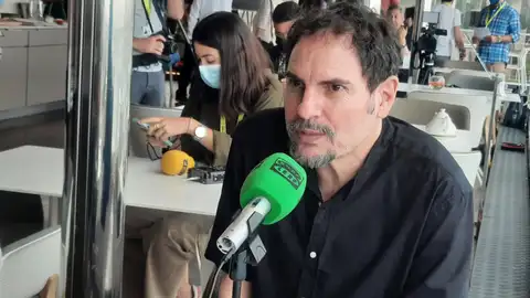 El director Carlos Cuarón, durante su entrevista con Kinótico en el Festival de Málaga El director Carlos Cuarón, durante su entrevista con Kinótico en el Festival de Málaga
