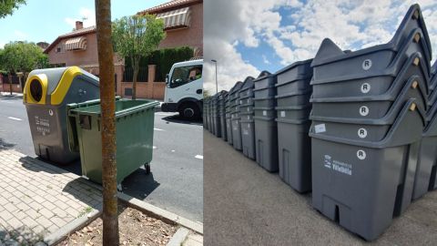 Contenedores de residuos en Villalbilla