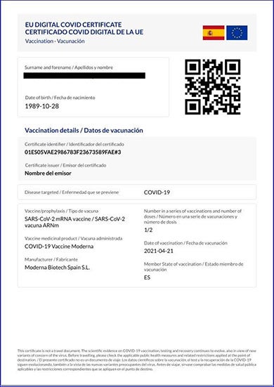Todo lo que necesitas saber sobre el certificado Covid digital UE en Asturias Todo lo que necesitas saber sobre el certificado Covid digital UE en Asturias